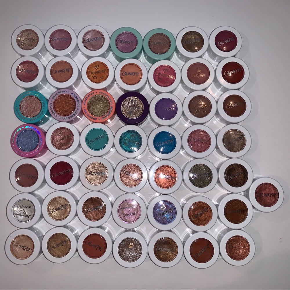 HTF HUGE LOT 50 COLOURPOP SUPER SHOCK SHADOWS